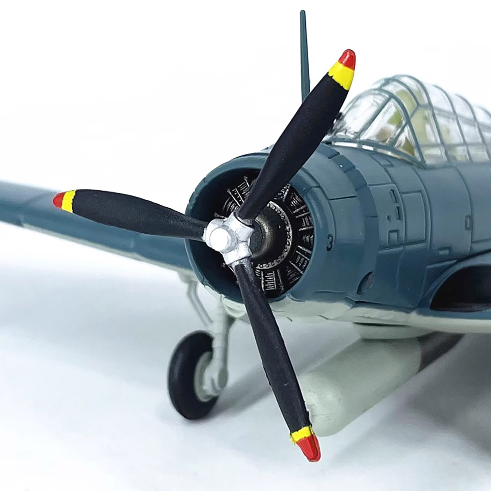 1/72 Scale Diecast Alloy WWII US Navy TBD Devastator Bomber Aircraft Model