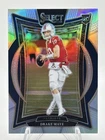 2024 Select Concourse Drake Maye Silver Rookie Card  #27 New England Patriots