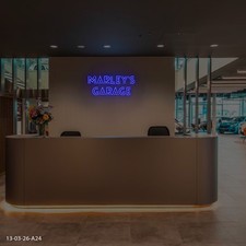 MARLEY'S GARAGE Neon Sign