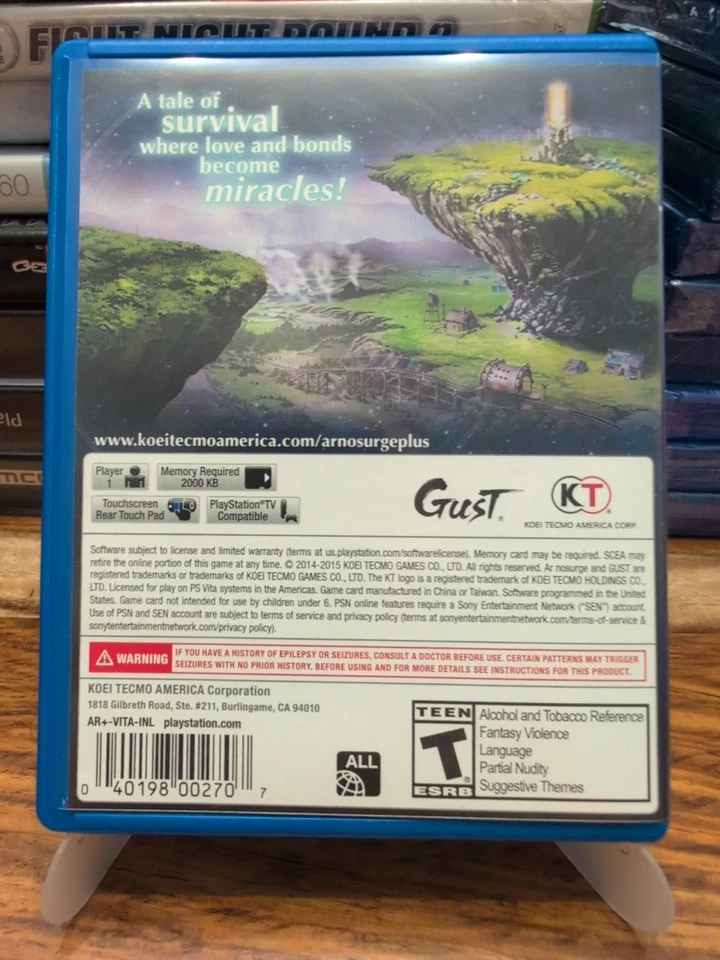 Ar Nosurge Plus: Ode to an Unborn Star - PS Vita NTSC  With Poster & Stickers  - Image 3 of 4