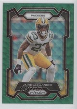 2023 Panini Prizm Green Wave Prizm Jaire Alexander #109 6k2