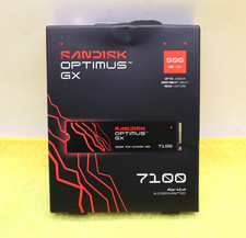 SanDisk 2280mm Optimus GX 500GB M.2 NVMe Gen 4.0 SSD SDSP71500GAN
