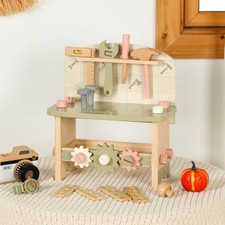 Kids Wooden Tool Bench Early Learning Wooden Tool Bench Educational