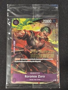 Zoro Pre Release Winner | eBay