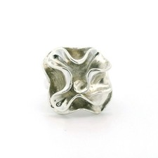Sterling Silver Freeform Design ring - Size 8 C31030255