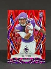 2025 Panini Phoenix Football Red Seismic Tai Felton #171