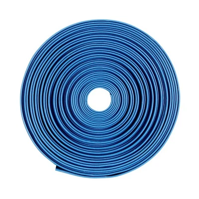 Schrumpfschlauch 21 mm flache Breite 2: 1 Schrumpfschlauch Kabelhülse 5 m blau - Bild 1 von 4