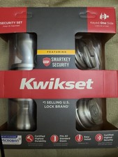 Kwikset Security Series Single Cylinder Deadbolt  Knob Open Box