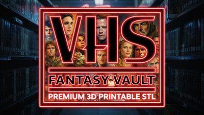 VHS Fantasy Vault DnD Legion Terrain Scenery Tabletop Miniatures 28mm