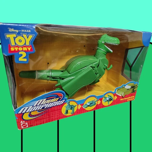 Vintage Toy Story 2 Rex Movin’ Morphers Disney (Mattel, 2000) - New in Box