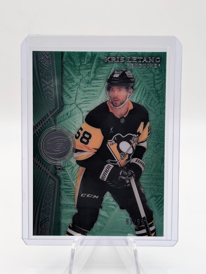 2025-26 Upper Deck Ice Kris Letang Green Parallel #93/99