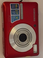 Samsung BL103 10.2MP Digital Camera - Red ,see description no memory card