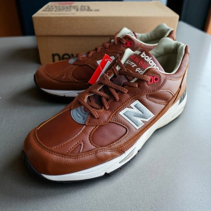 New Balance 991 Made in England Elite Gent Pack - Burnt Orange for