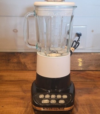 Kitchenaid 5 Speed Ultra Power Blender 40 Oz Glass Pitcher KSB50B4 Tested Works