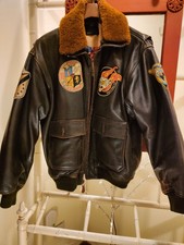 Giubbotto Avirex autentico flight garment shearling collar