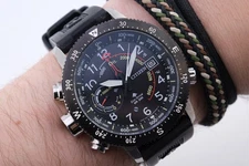 Citizen BN5058-07E Men's Eco-Drive Promaster Altichron Black Dial Watch Works