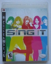 Disney Sing It (Sony PlayStation 3, 2008) PL3; Plus Booklet; Rated E; Your Stage