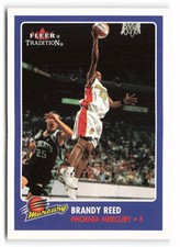 2001 Fleer Tradition WNBA #80 Brandy Reed Phoenix Mercury