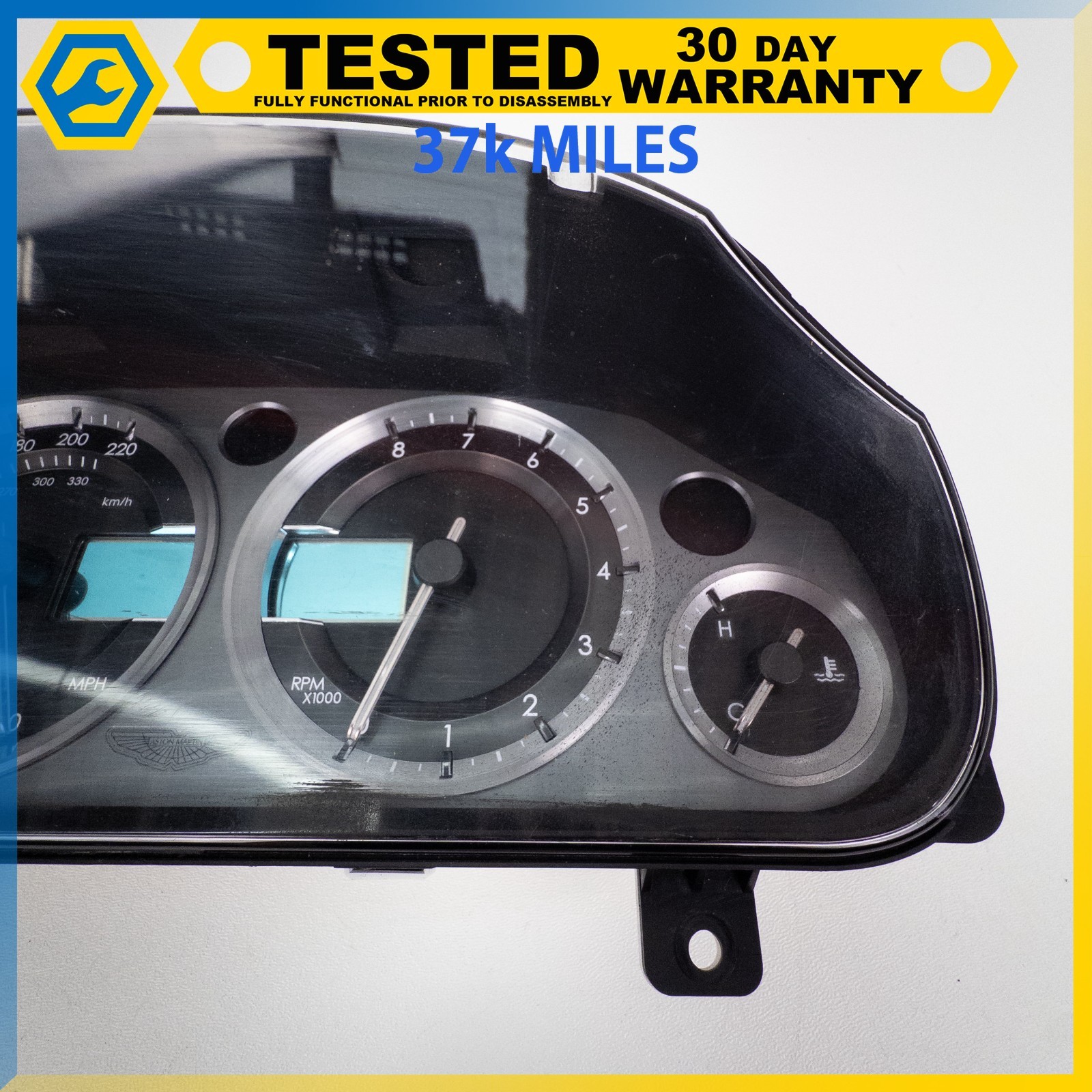 05-16 ASTON MARTIN DB9 V8 VANTAGE SPEEDOMETER INSTRUMENT GAUGE CLUSTER OEM