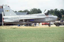 35mm Aircraft Slide Lightning XS452 at Cranfield in 1994