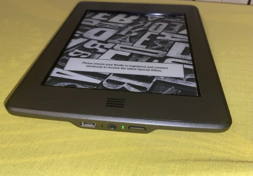 Amazon Kindle Touch D01200 eReader – Works Great – No Backlight – WiFi - Image 4 of 4