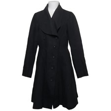 St-Martins, Mantel, Damen, Größe: L, MANUELLA-A44, Schwarz/Grün/Mehrfarbig #4au