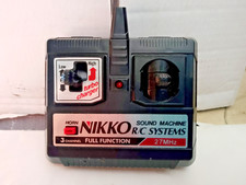 RADIOCOMANDO 3 CHANNEL  NIKKO  27 MHz SOUND MACHINE   RC GIG RADIOCONTROL
