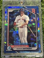2024 Topps Bowman Chrome Prospects Roman Anthony Sapphire Red Sox BCP-22
