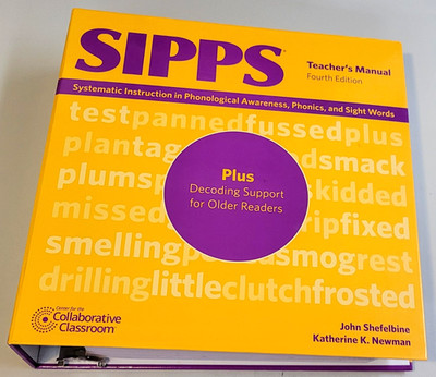 SIPPS Teacher's Manual PLUS (Fourth Edition): Decoding Support For Older Readers