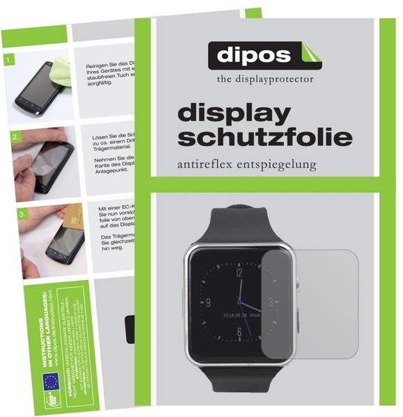 6X Schutzfolie Matt FüR Tagobee TB01 Smartwatch Displayschutzfolie Folie-image