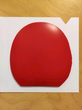 Victas Swat Spin Rot 2,0  Tischtennisbelag 4-5 Stunden gespielt 151x147mm