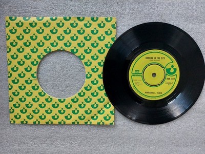 MARSHALL HAIN : DANCING IN THE CITY 7  SINGLE**1978 HARVEST 5157**EXCELLENT COND