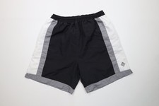 Vtg 90s Streetwear Mens Large Faded Color Block Running Jogging Soccer Shorts