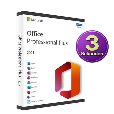 MS Office 2021 Professional Plus Aktivierungs Key Mehrsprachig per Mail Versand