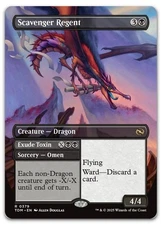 Scavenger Regent (Borderless) #379 (NM) Tarkir Dragonstorm TDM Magic MTG