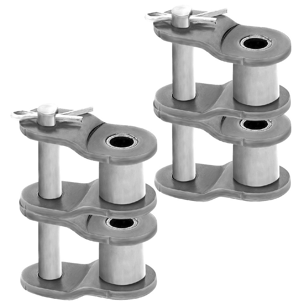 16B-2 Offset Half Link for Roller Chain Double Strand (Qty 2)