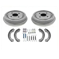 Brake Drum & Shoe Set Rear L&R Saturn SC SL SW Non Asbestos Organic Springs 4pc