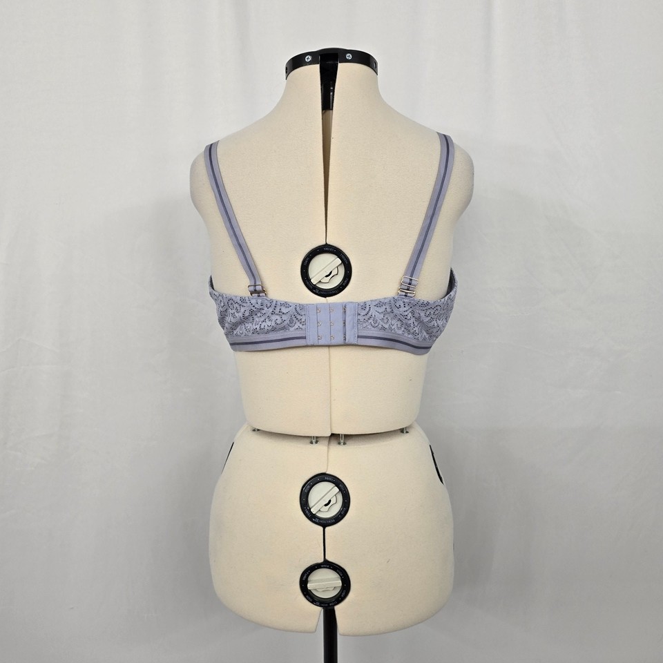 Thirdlove Artisan Lace Balconette Bra Women s 44D Blue Purple thirdlove-artisan-lace-balconette-bra-women-s-44d-blue-purple
