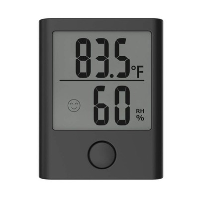 BALDR Digital Hygrometer Thermometer - Monitor Room Temperature & Humidity wi...