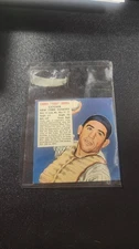 1952 Red Man Tobacco Baseball  #3A Yogi Berra HOF Yankees  VINTAGE VG+
