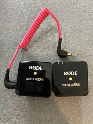 **RØDE Wireless GO II Mic Set + Case + 3.5mm Cable**