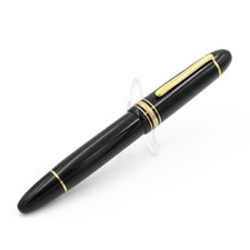 Montblanc Meisterstück No. 149 18k Nib Black Resin Piston Fountain Pen #X937-1