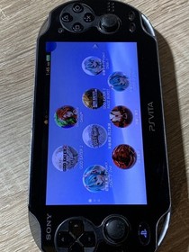1201 PlayStation PS Vita PCH-1006 Crystal Black Good TESTED