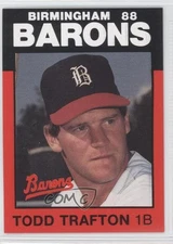 1988 Best Birmingham Barons Todd Trafton #9