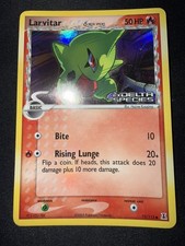 Larvitar (Delta Species) 73/113 EX Delta Species STAMPED Reverse Holo