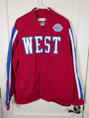 Mitchell And Ness ALL STAR Game WEST 7.2.1988 Chicago Full Zip Hook Shot 2XL