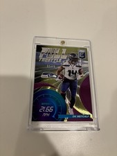 2021 Panini Donruss Elite Full Throttle DK Metcalf #FT19 Purple /75 Seahawks