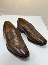 Allen Edmonds Randolph 2.0 Size 12 E Brown Museum Leather Penny Loafers 7419S