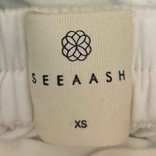 Seeaash Women's White High Rise Carrot Barrel Wide Leg Baggy Trousers Pants XS - Bild 5 von 5