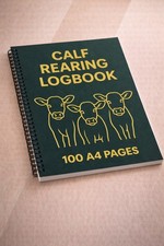 Calf Rearing Logbook A4 100 Pages - DoJo Agri